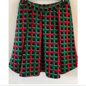 Lularoe Colorblock Elegant Holiday Madison 2x